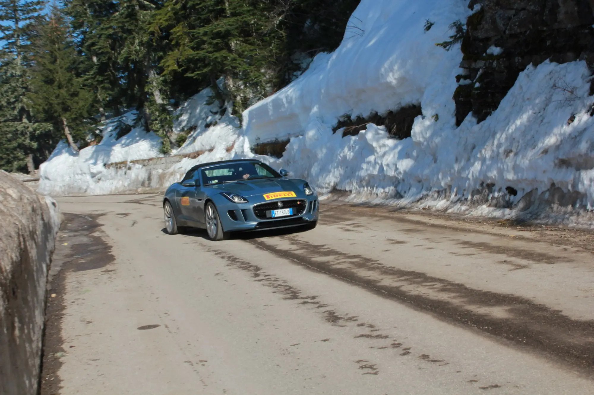 Test Pirelli Sottozero & Jaguar F-Type - 49