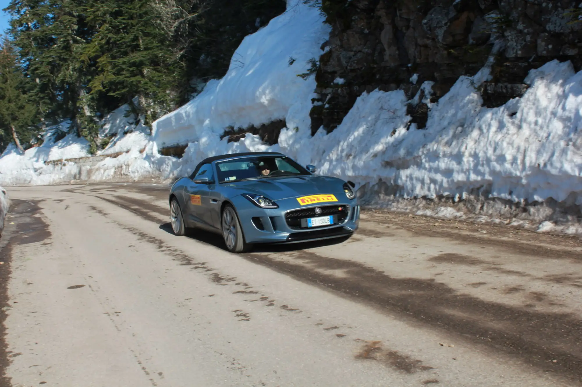 Test Pirelli Sottozero & Jaguar F-Type - 52