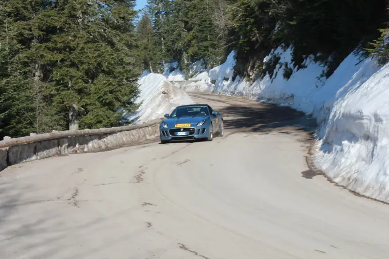 Test Pirelli Sottozero & Jaguar F-Type - 62