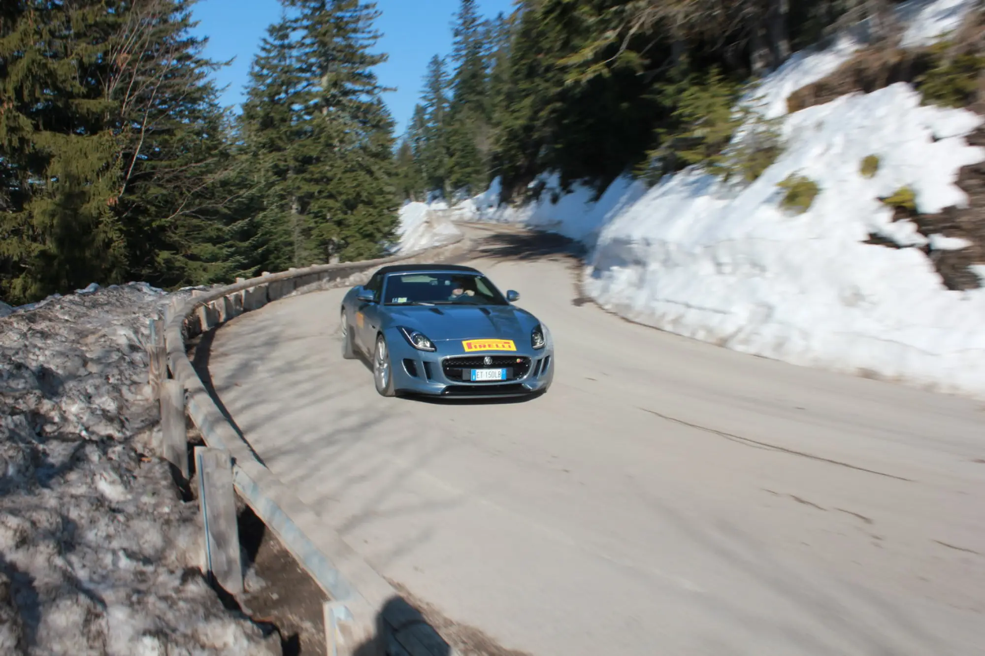 Test Pirelli Sottozero & Jaguar F-Type - 65