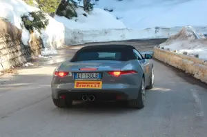 Test Pirelli Sottozero & Jaguar F-Type