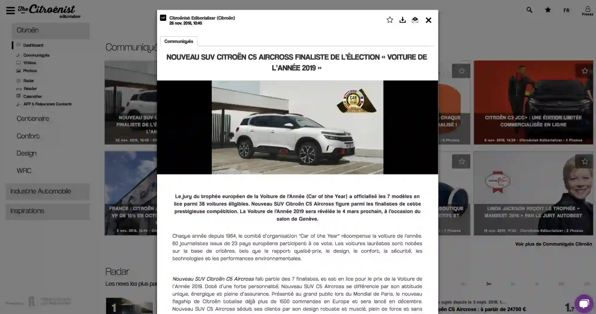 The Citroenist Editorializer - 2
