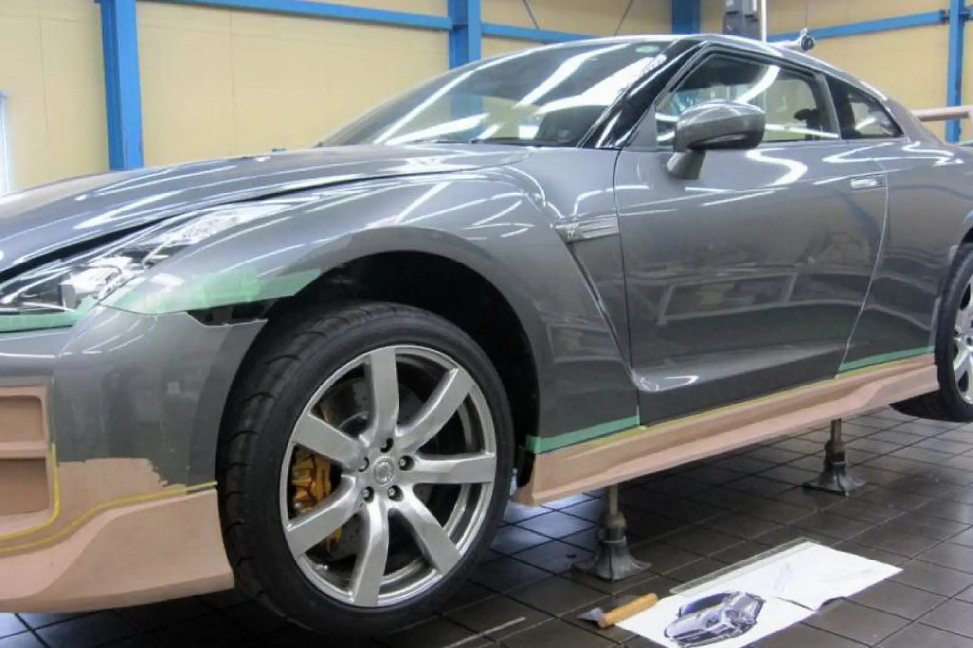 Tommy Kaira Nissan GT-R R35: la preparazione - 26