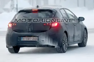 Toyota Auris foto spia 15 gennaio 2018