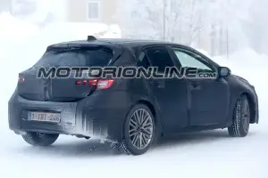 Toyota Auris foto spia 15 gennaio 2018