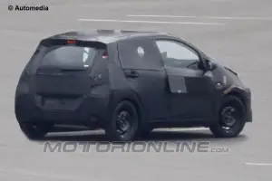 Toyota Aygo MY 2014 - Foto spia 29-05-2013