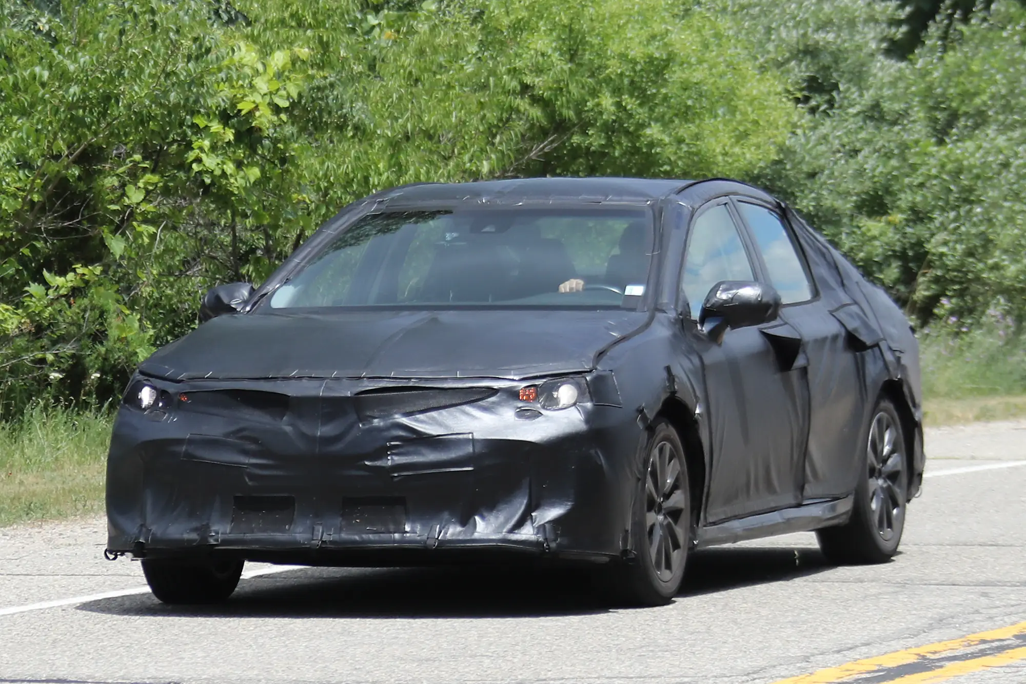 Toyota Camry nuove foto spia 6 luglio 2016 - 2