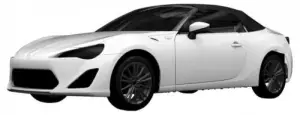 Toyota FT-86 Open capote chiusa