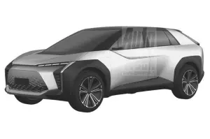 Toyota - Gamma elettrica - Disegni brevetti