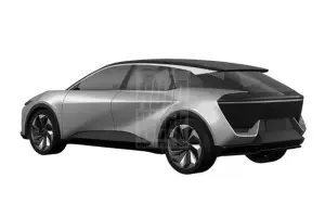 Toyota - Gamma elettrica - Disegni brevetti