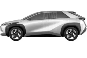 Toyota - Gamma elettrica - Disegni brevetti