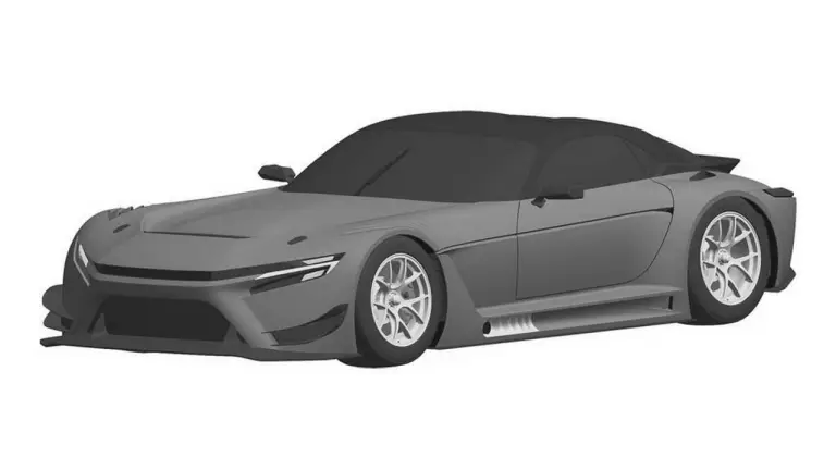 Toyota GR GT3 - immagini brevetto - 5