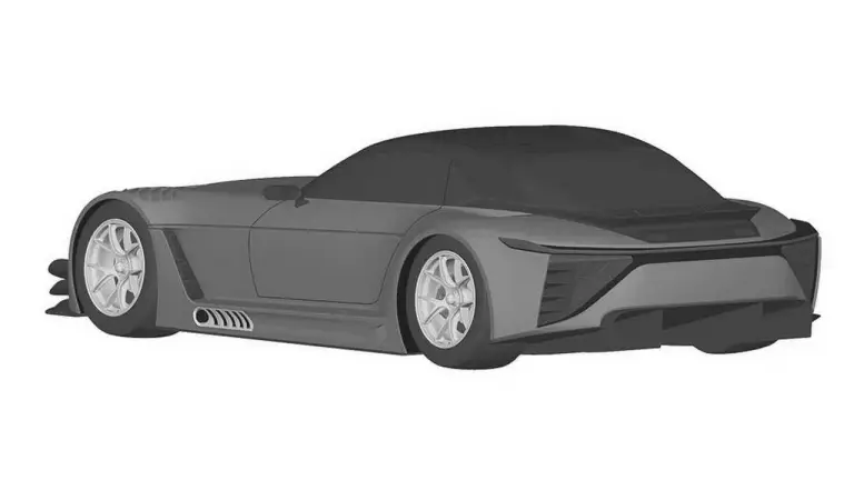 Toyota GR GT3 - immagini brevetto - 1