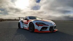 Toyota GR Supra 2021 auto drift