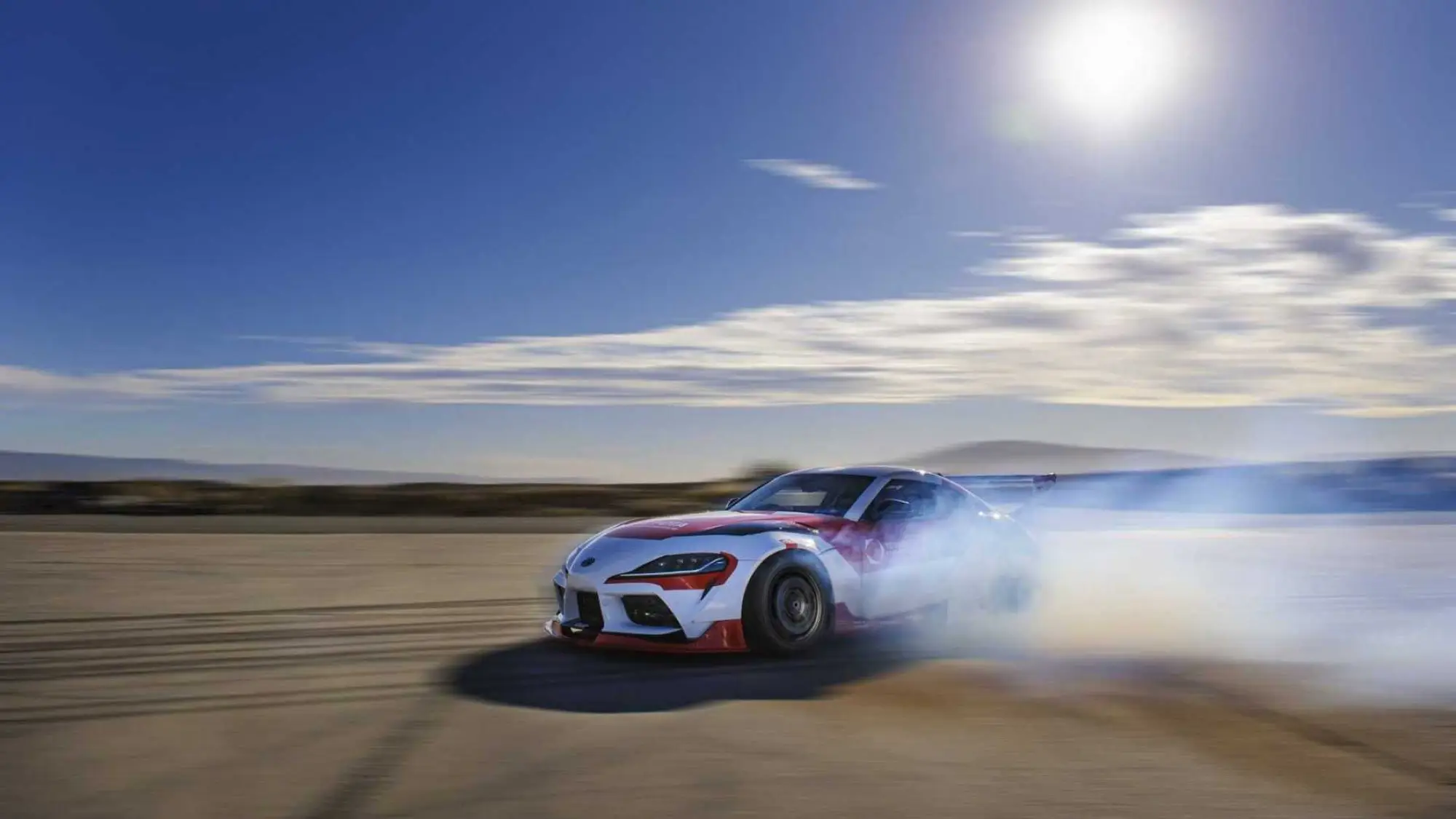 Toyota GR Supra 2021 auto drift - 2