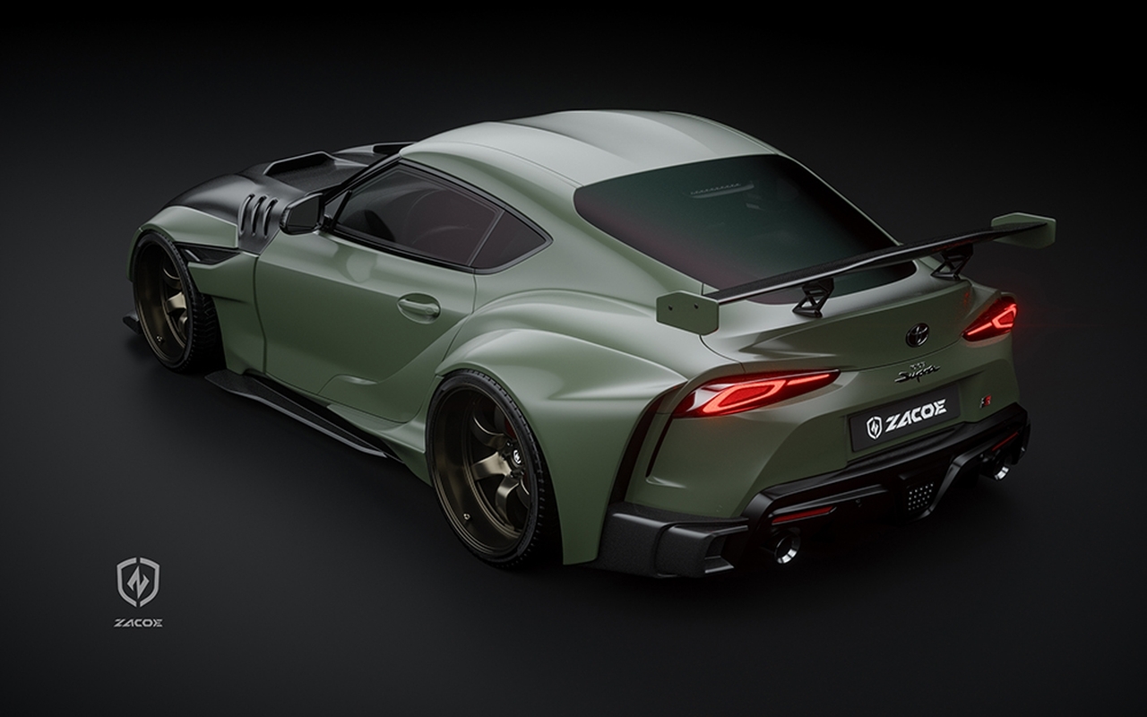 Toyota GR Supra by Zacoe