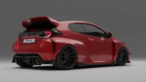 Toyota GR Yaris - Tuning Prior Design - Render - 6