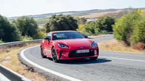 Toyota GR86 2022 - prova in pista