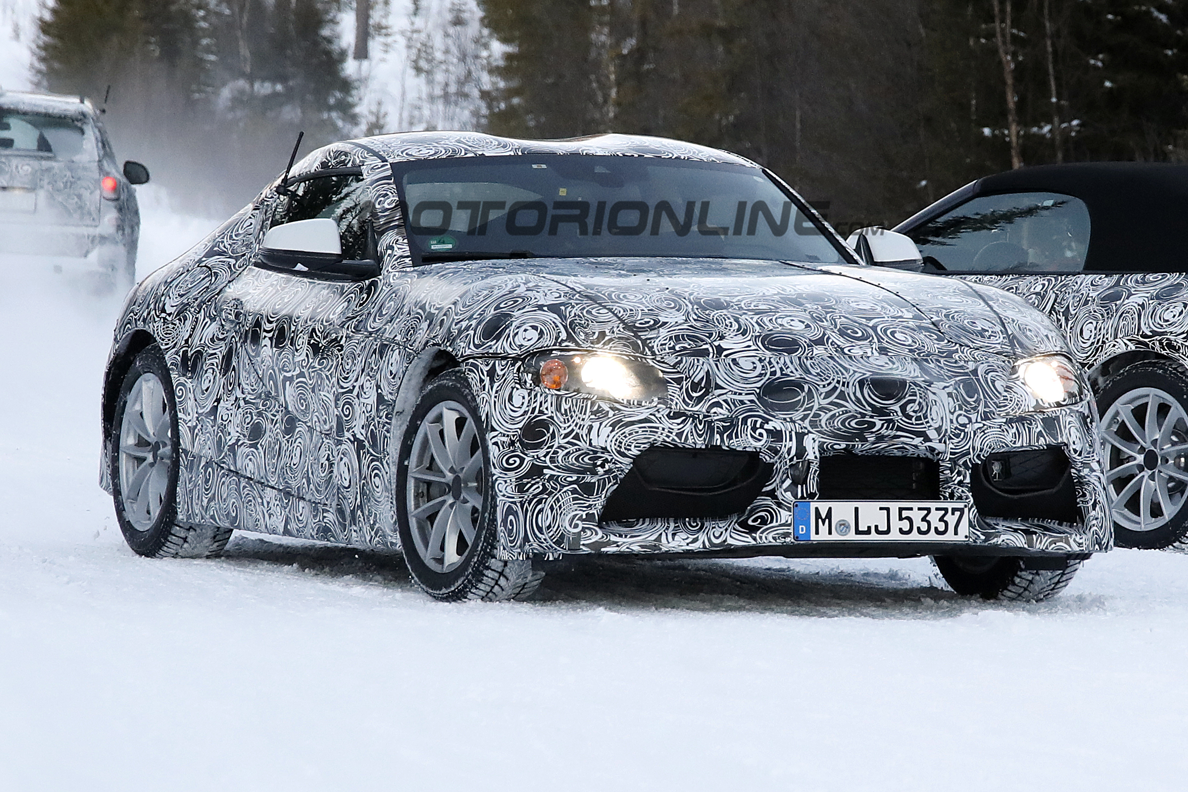Toyota Supra 2018 - Foto spia 23-03-2017