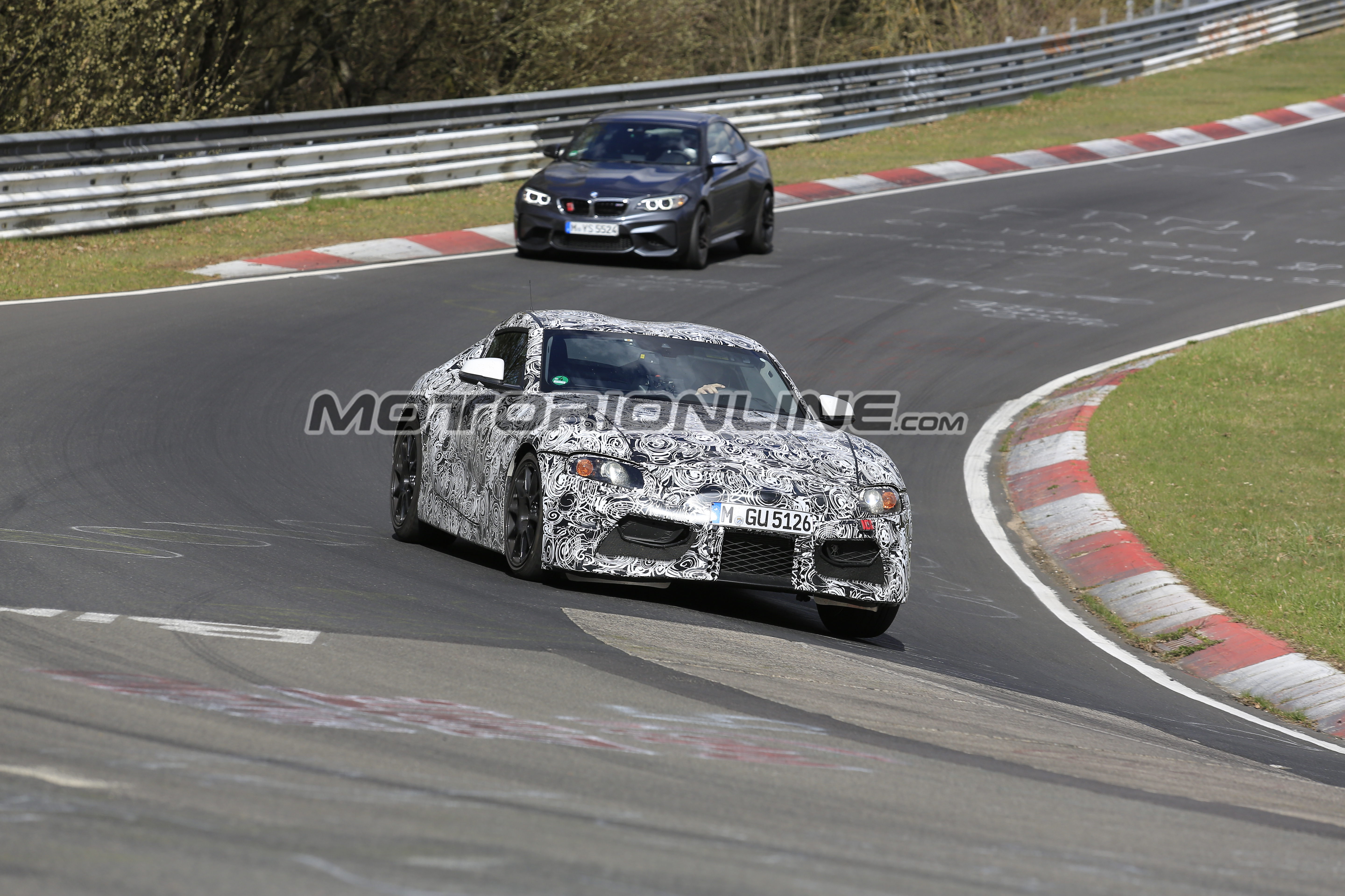 Toyota Supra MY 2018 foto spia 7 Giugno 2017