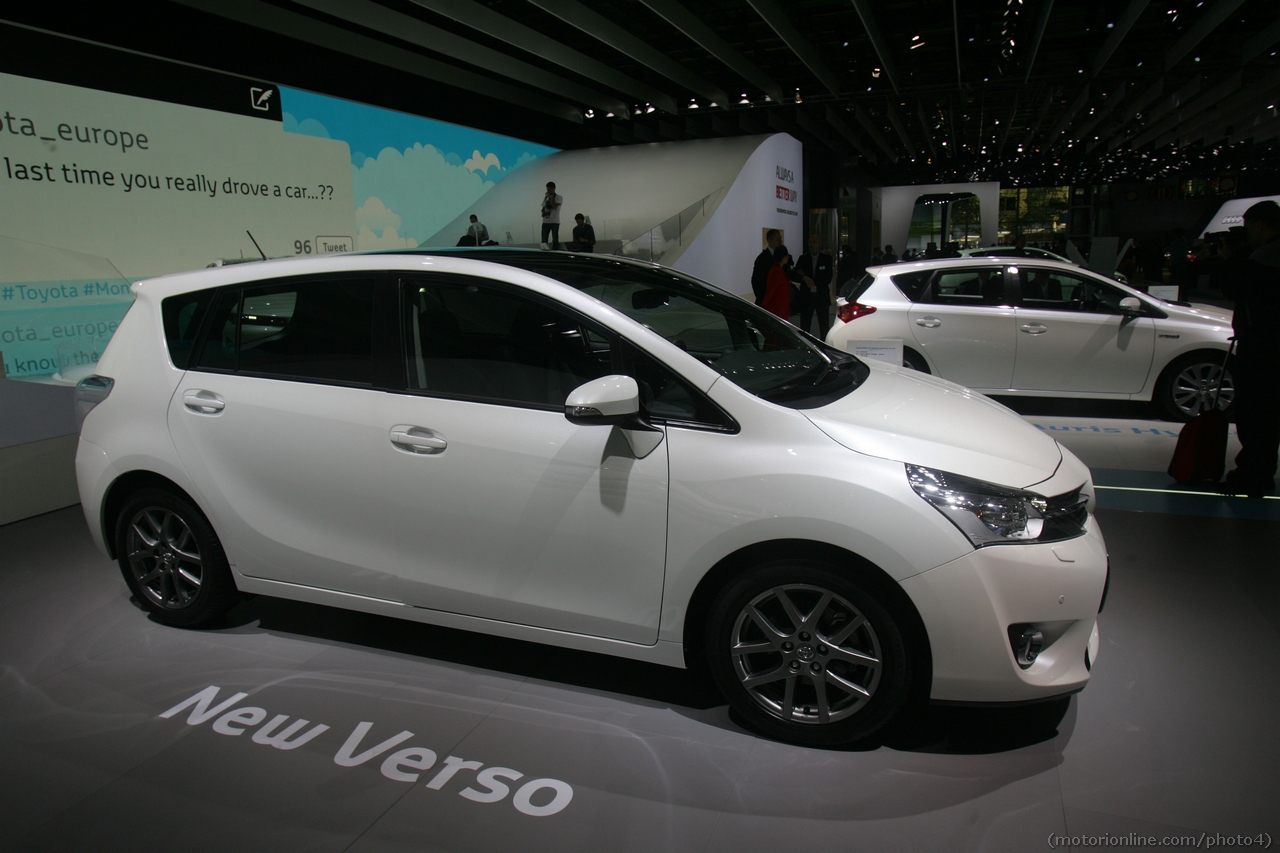 Toyota Verso - Salone di Parigi 2012