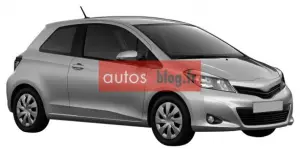 Toyota Yaris 2011 spy