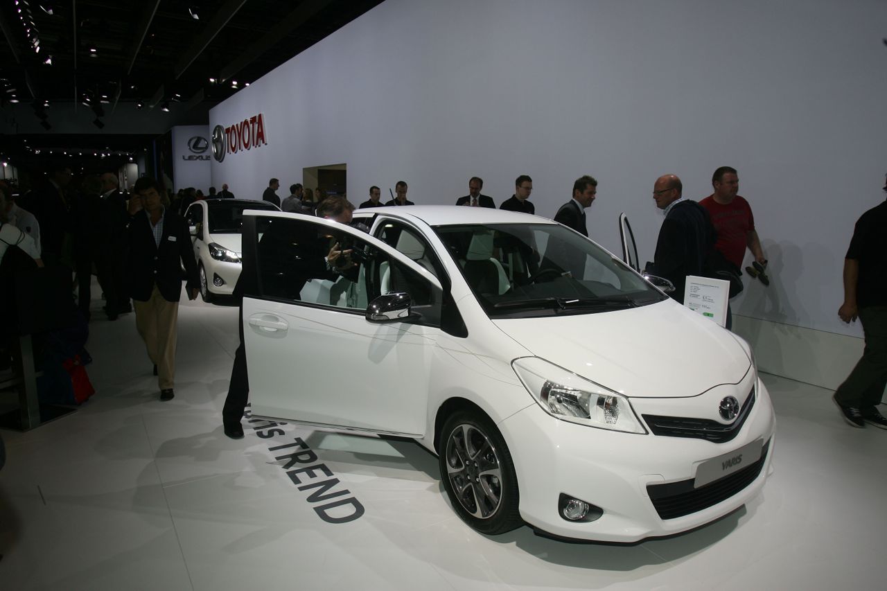 Toyota Yaris Trend - Salone di Parigi 2012