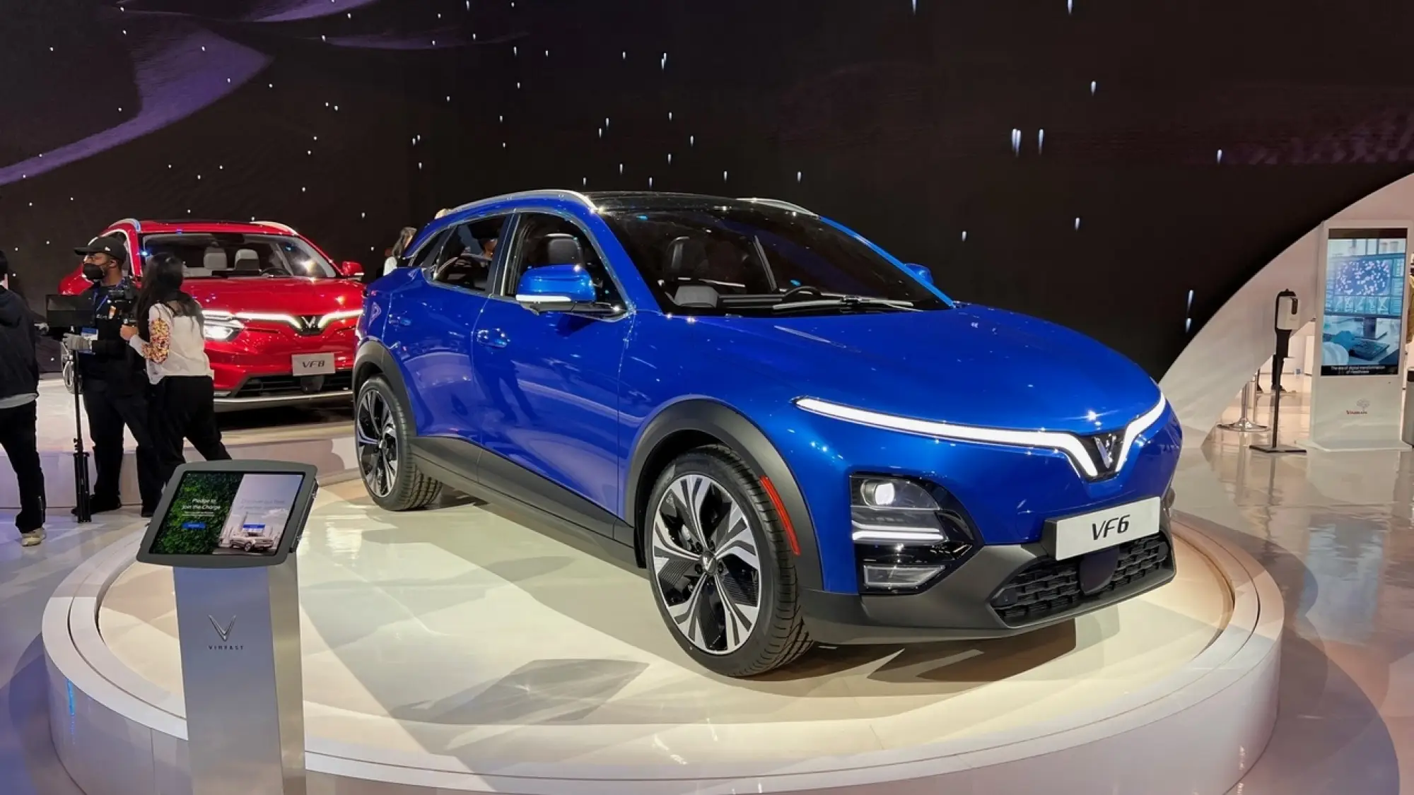 VinFast VF5, VF6 e VF7 CES 2022 - Foto - 30