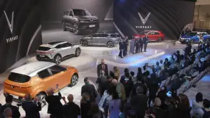 VinFast VF5, VF6 e VF7 CES 2022 - Foto