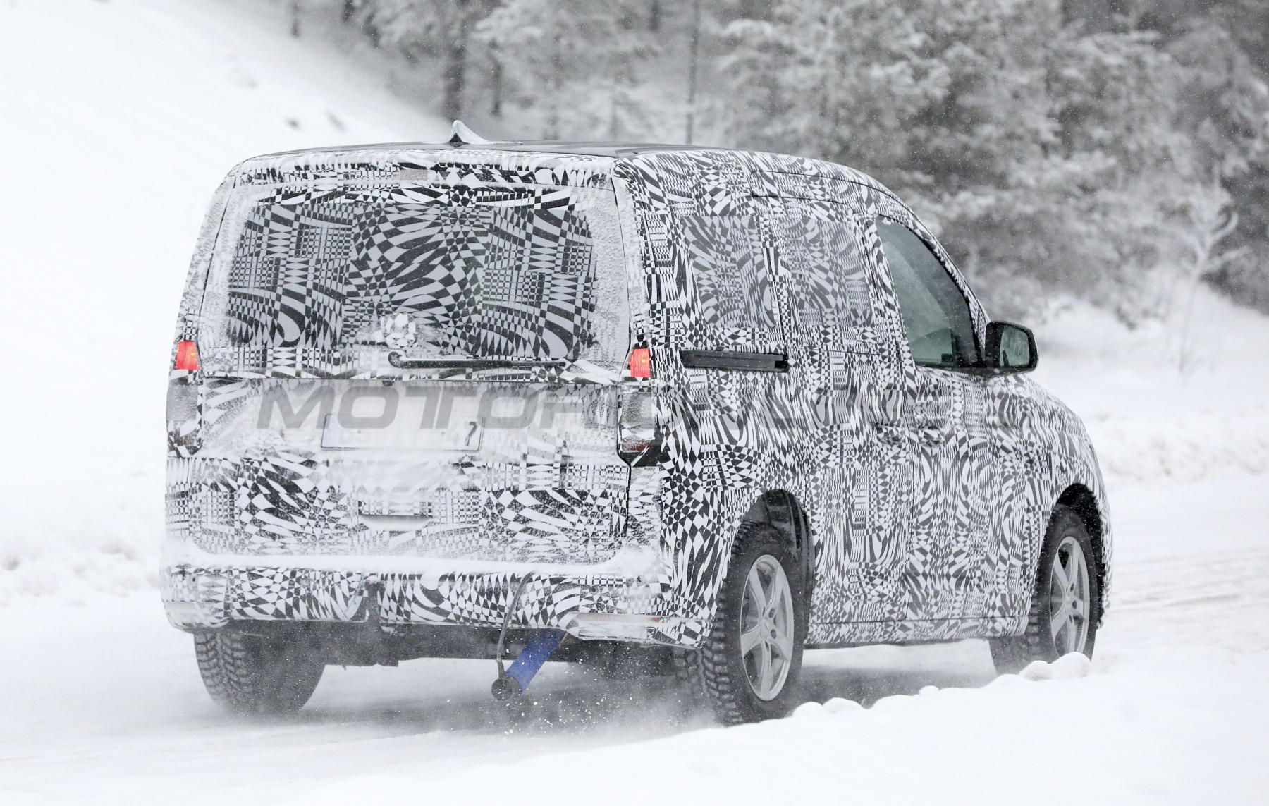 Volkswagen Caddy 2020 - Foto spia 29-11-2019