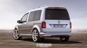 Volkswagen Caddy GTI e R rendering