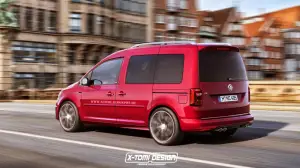 Volkswagen Caddy GTI e R rendering