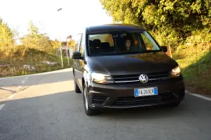 Volkswagen Caddy Maxi Prova su Strada 2016