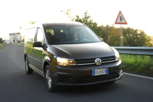 Volkswagen Caddy Maxi Prova su Strada 2016