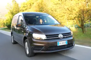 Volkswagen Caddy Maxi Prova su Strada 2016