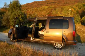 Volkswagen Caddy Maxi Prova su Strada 2016