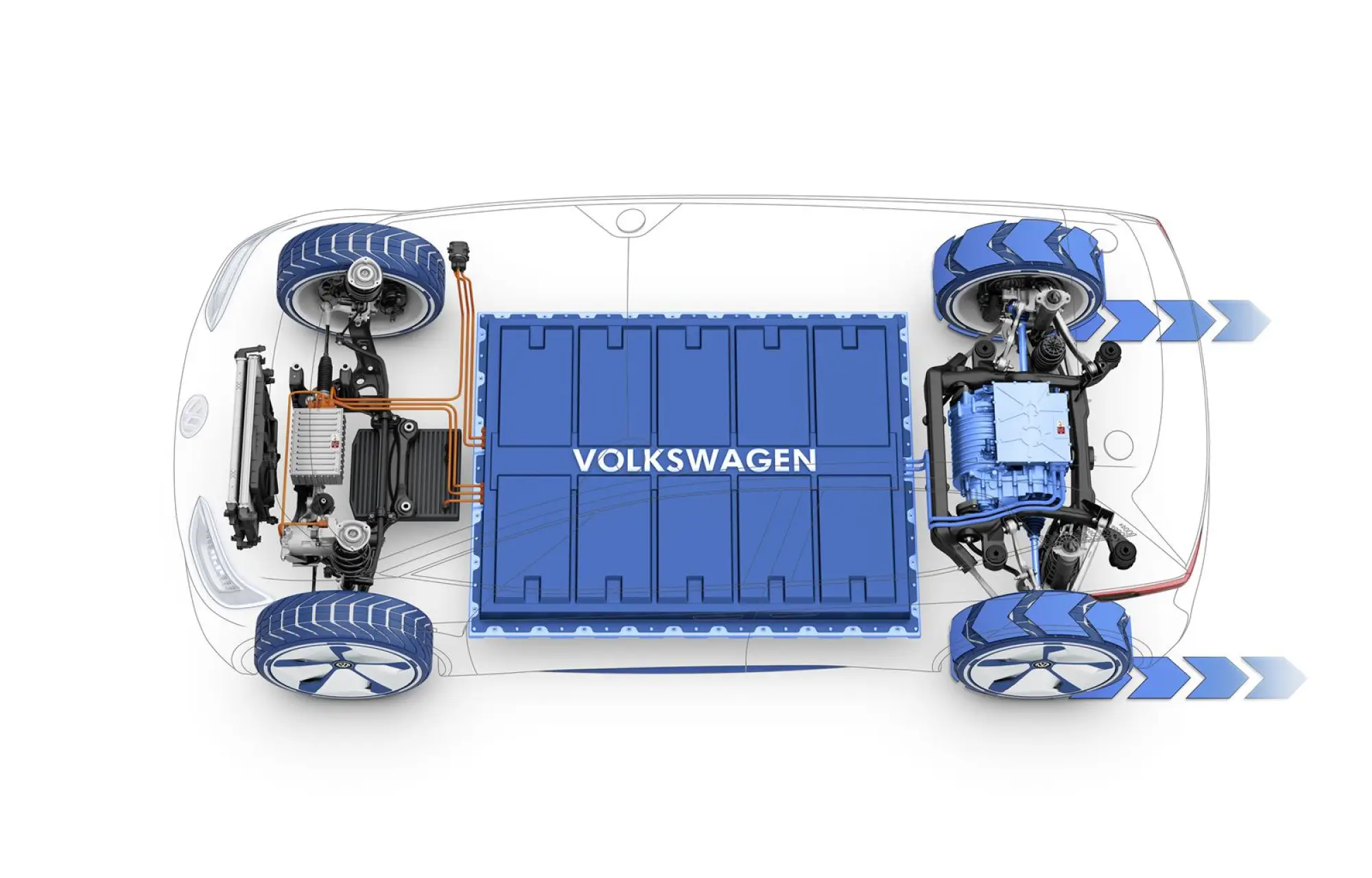 Volkswagen Concept I.D. Salone di parigi 2016 foto stampa - 25