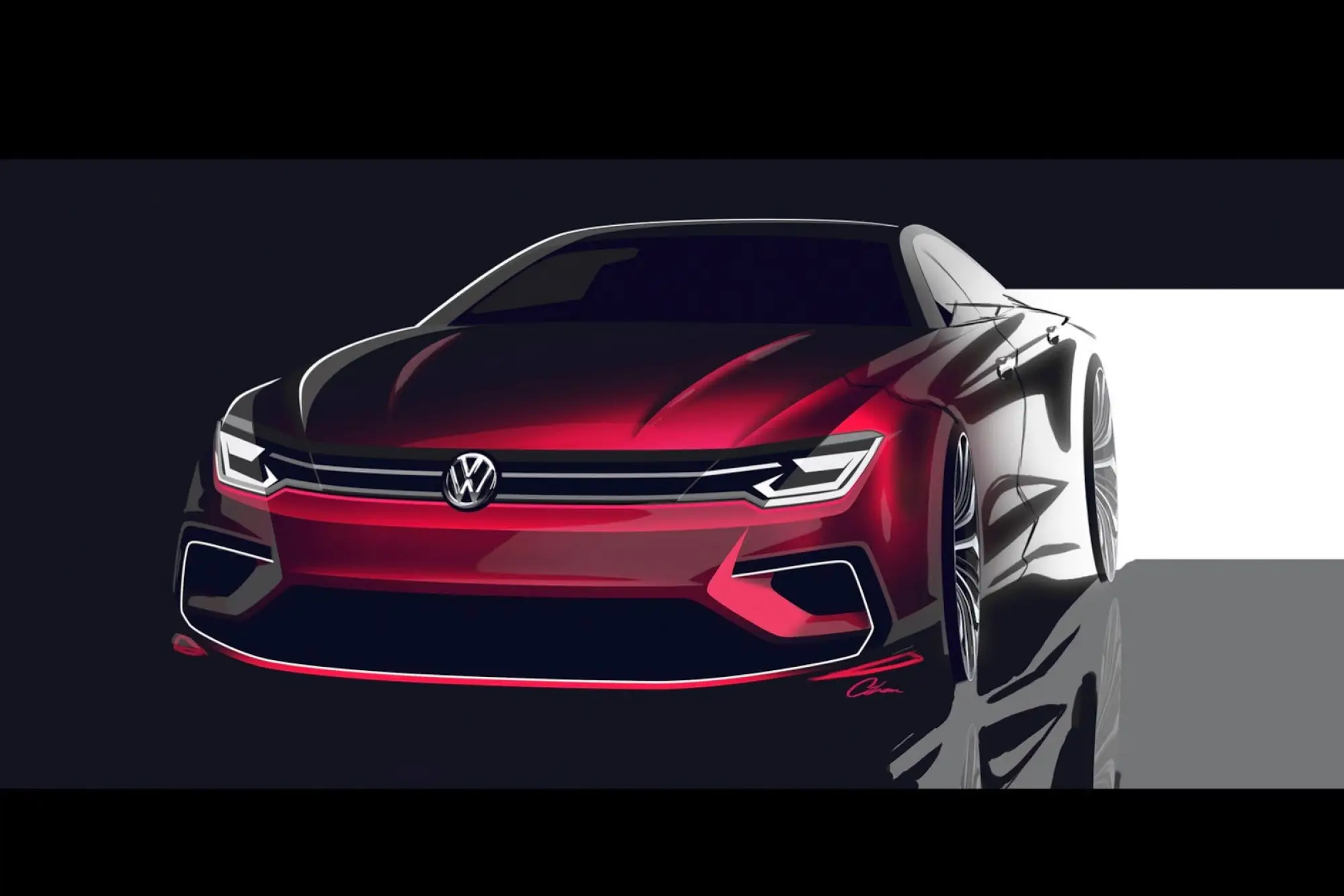 Volkswagen coupe medio concept - 3