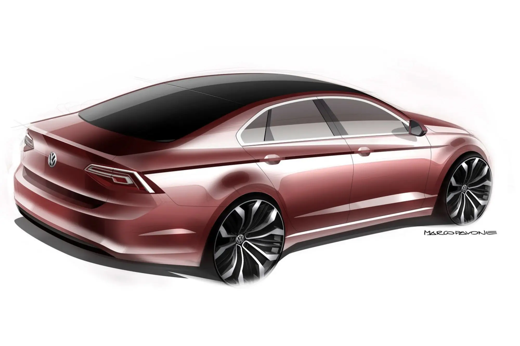 Volkswagen coupe medio concept - 8