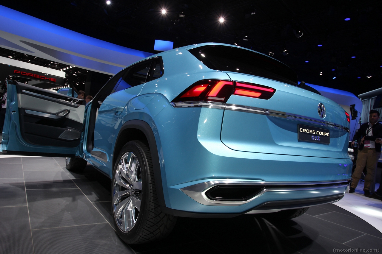 Volkswagen Cross Coupe GTE Concept - Salone di Detroit 2015