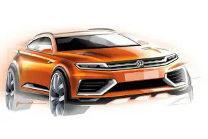 Volkswagen CrossBlue Coupe Concept - Anteprima