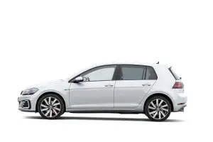 Volkswagen e-Golf, Golf GTE, Golf GTI Performance e Golf R 2017