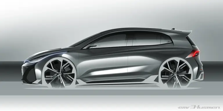 Volkswagen e-Golf R - Rendering - 2