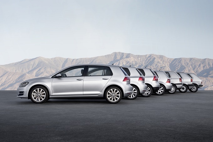 Volkswagen Golf 40 anni