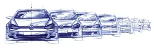 Volkswagen Golf 40 anni