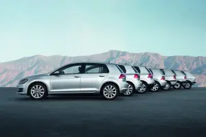 Volkswagen Golf 7 nuove foto ufficiali