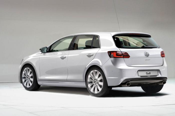 Volkswagen Golf 7 render