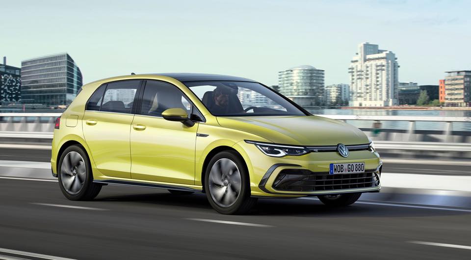 Volkswagen Golf 8 - le prime foto 