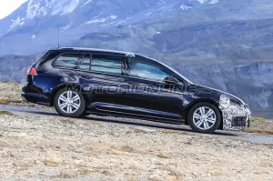 Volkswagen Golf Facelift - Foto spia 14-09-2016