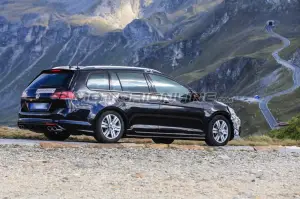 Volkswagen Golf Facelift - Foto spia 14-09-2016